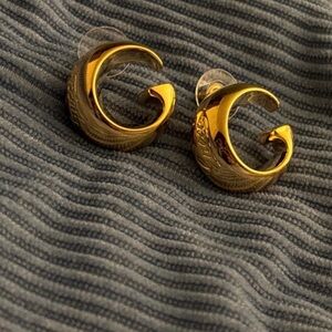 Gold Hoop Earrings